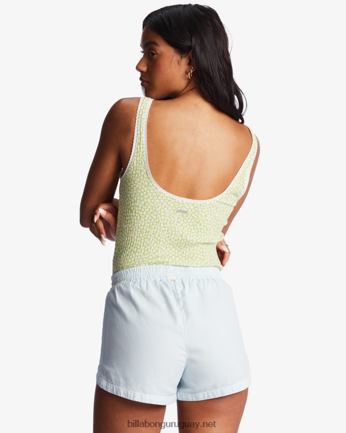 hasta el amanecer camiseta sin mangas mujer prado de musgo DR68442144 Billabong