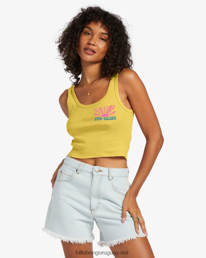 irradiar todo el día camiseta sin mangas mujer abeja DR68441855 Billabong