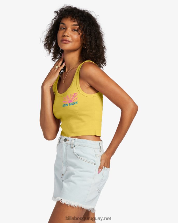 irradiar todo el día camiseta sin mangas mujer abeja DR68441855 Billabong