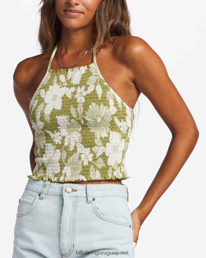 se siente como una camiseta sin mangas de verano mujer algas marinas DR68441840 Billabong