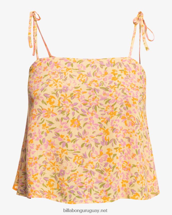 amo el top de tirantes de sol mujer ponche de durazno DR68441994 Billabong