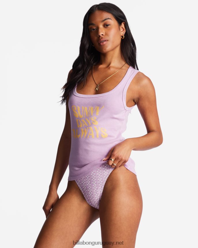 camiseta sin mangas de días soleados mujer sueño lila DR68442122 Billabong