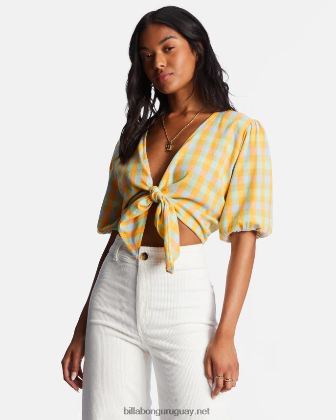como quieras top con lazo en la parte delantera mujer multi DR68442131 Billabong