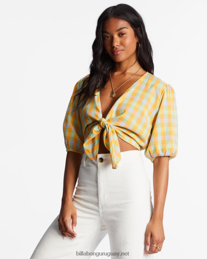como quieras top con lazo en la parte delantera mujer multi DR68442131 Billabong