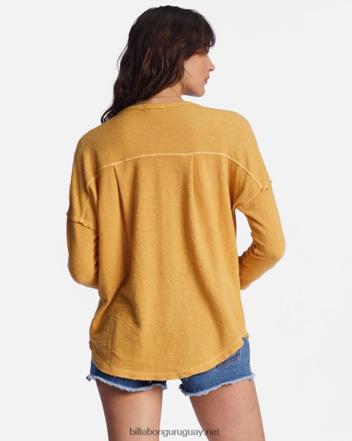 nuevo top henley anyday mujer Costa Dorada DR68442200 Billabong