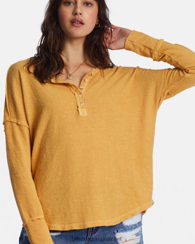 nuevo top henley anyday mujer Costa Dorada DR68442200 Billabong
