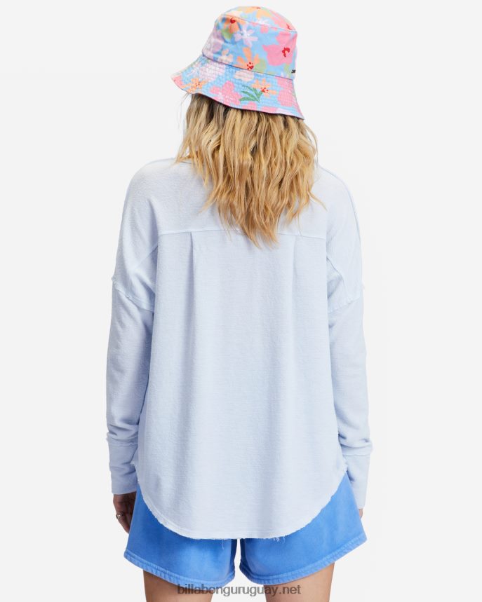 nuevo top henley anyday mujer gota de lluvia DR68442306 Billabong