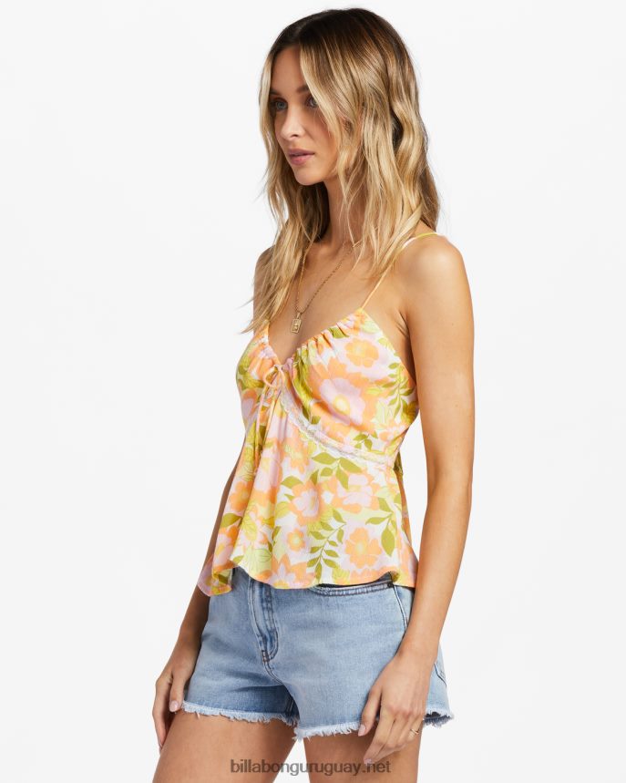 solo para ti cami top mujer piel de naranja DR68441804 Billabong