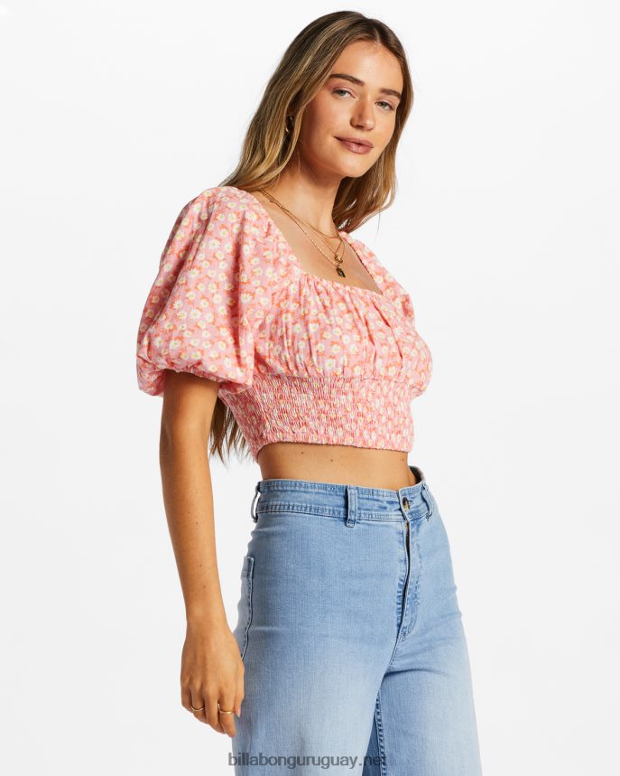 solo tú recortas la parte superior mujer flamenco DR68442050 Billabong