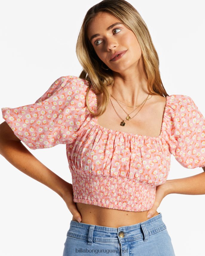 solo tú recortas la parte superior mujer flamenco DR68442050 Billabong