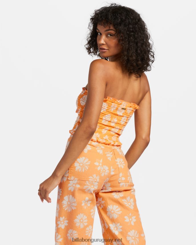 tan extra crop top mujer piel de naranja DR68441920 Billabong