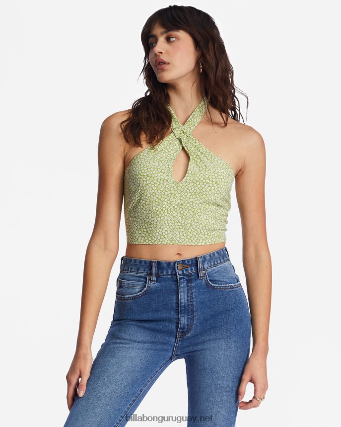top corto con ondas retro mujer prado de musgo DR68441973 Billabong
