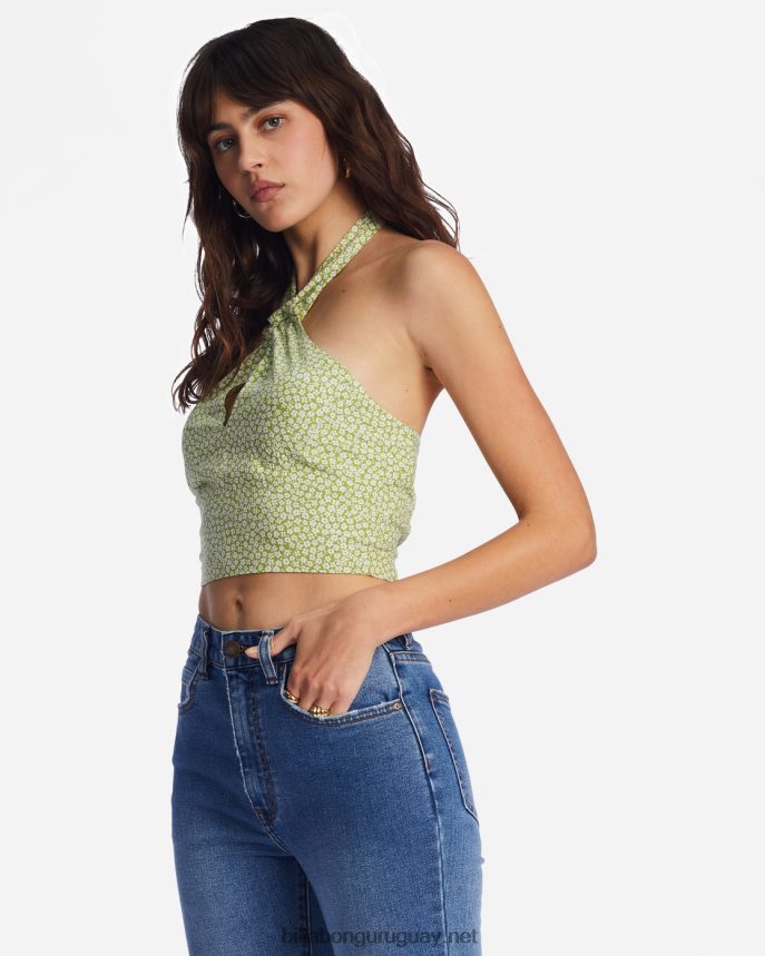 top corto con ondas retro mujer prado de musgo DR68441973 Billabong