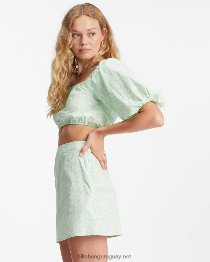 top corto de sol tropical mujer gotas de miel DR68442354 Billabong