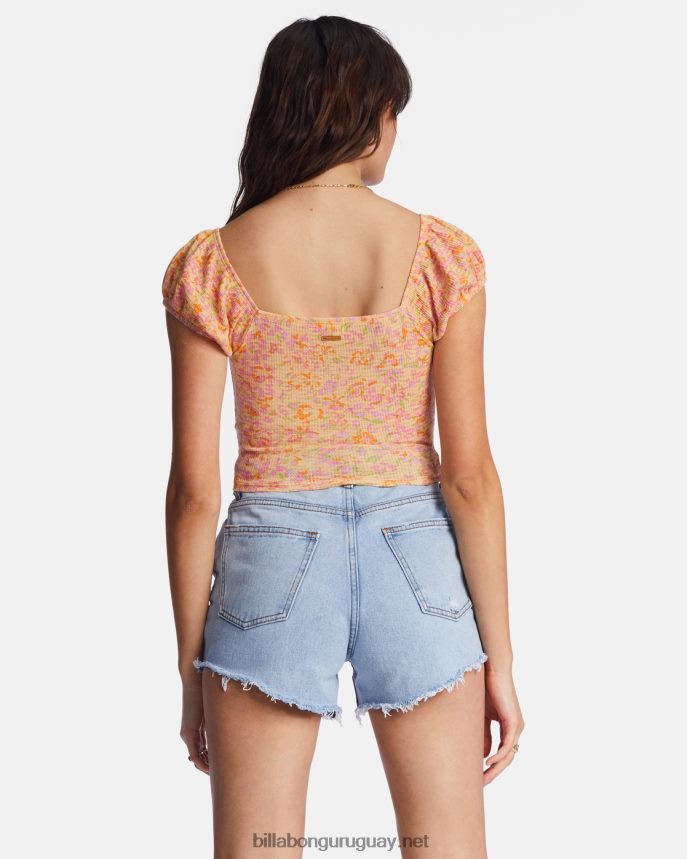 top corto muy dulce mujer ponche de durazno DR68442168 Billabong