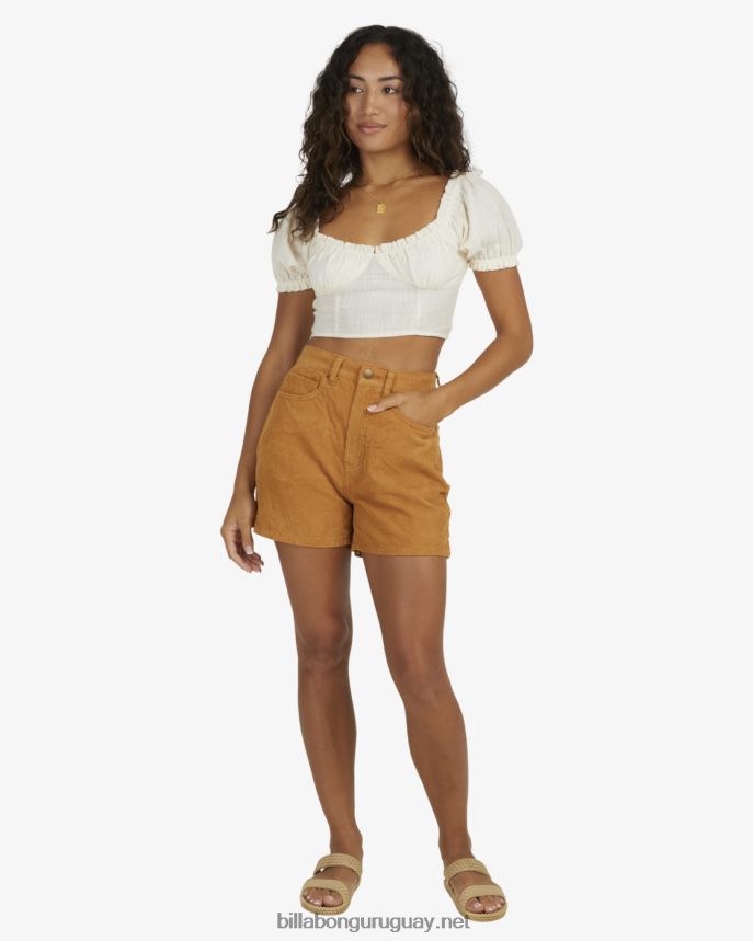 top de manga farol de monique mujer cristal de sal DR68441958 Billabong
