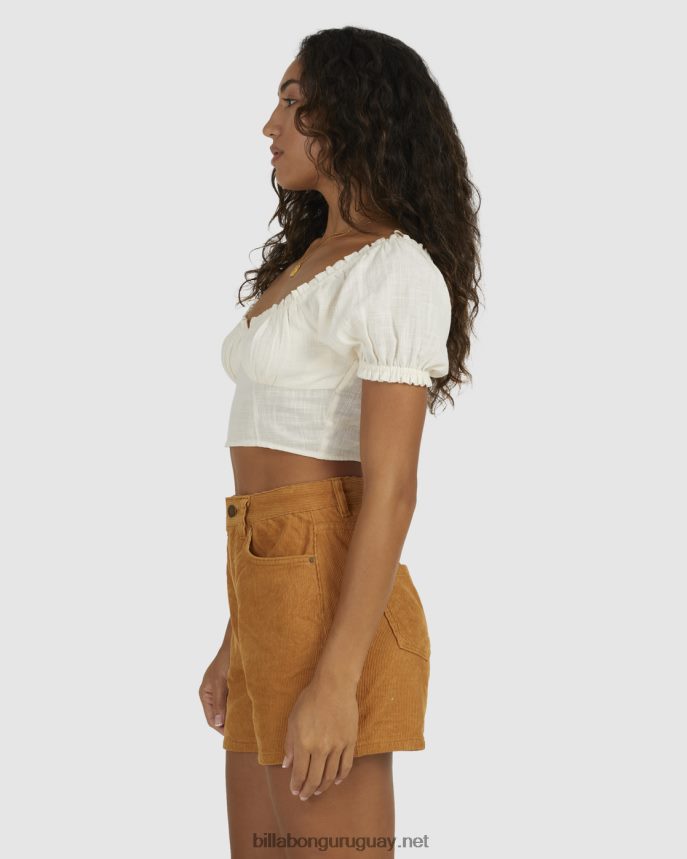 top de manga farol de monique mujer cristal de sal DR68441958 Billabong