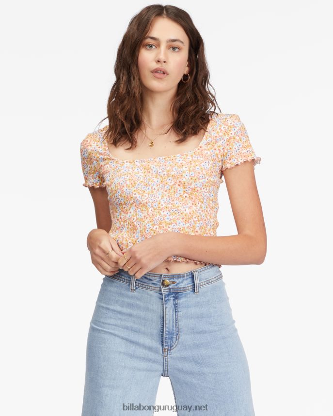 top de punto cuadrado mujer multi DR68442276 Billabong