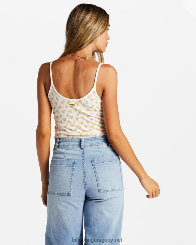 top de punto de canalé camisola de hermana pequeña mujer cristal de sal DR68442067 Billabong