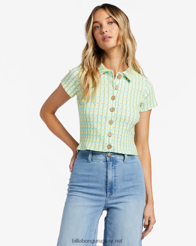 top de punto de canalé forever friend mujer ojos del océano DR68441884 Billabong