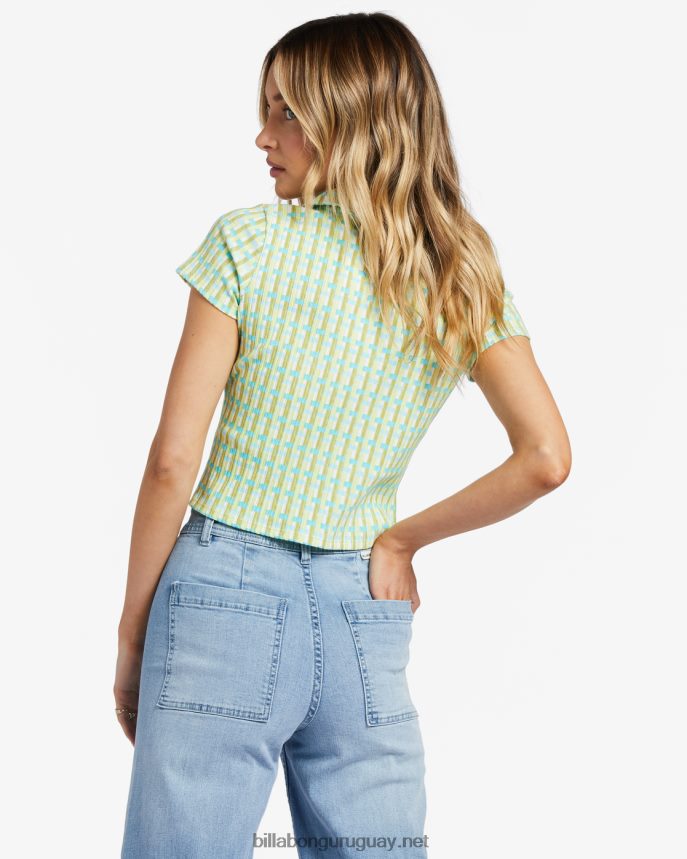 top de punto de canalé forever friend mujer ojos del océano DR68441884 Billabong