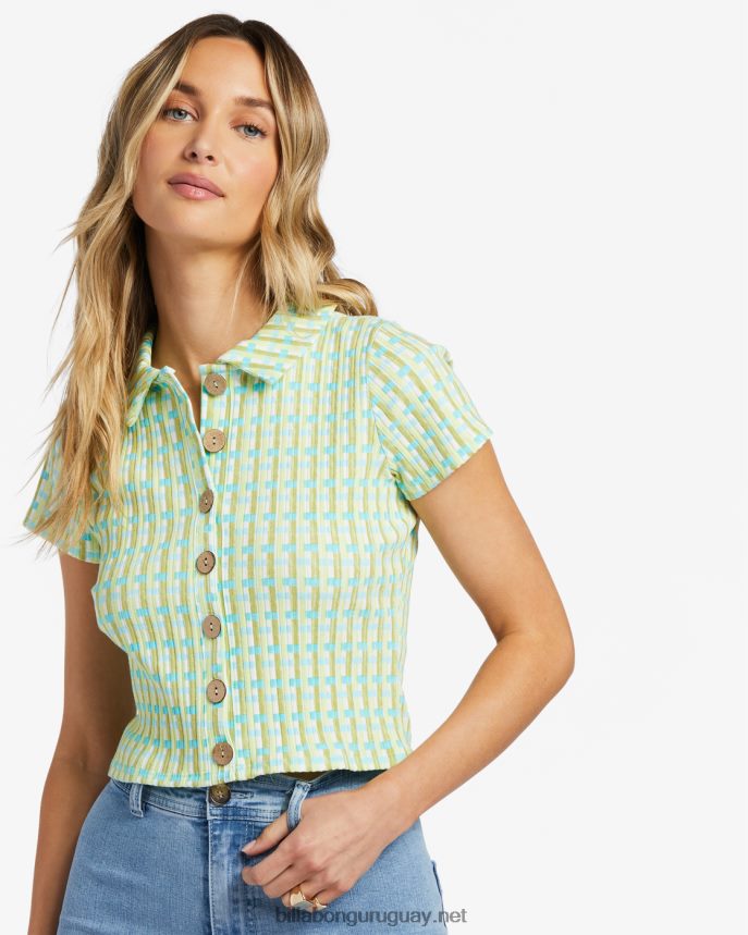 top de punto de canalé forever friend mujer ojos del océano DR68441884 Billabong