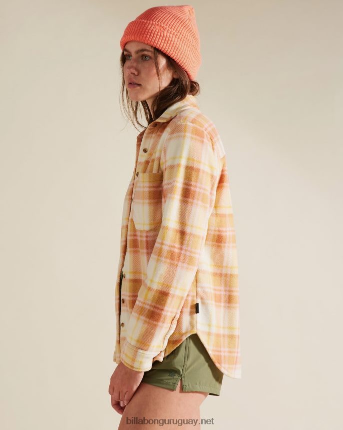 top franela forja a/div mujer caramelo DR68442377 Billabong