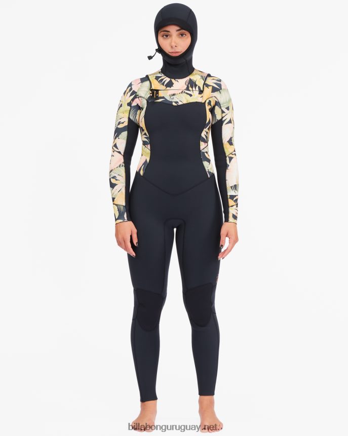 Traje de neopreno completo con capucha 4/3 salty dayz mujer noche de la selva DR68442593 Billabong