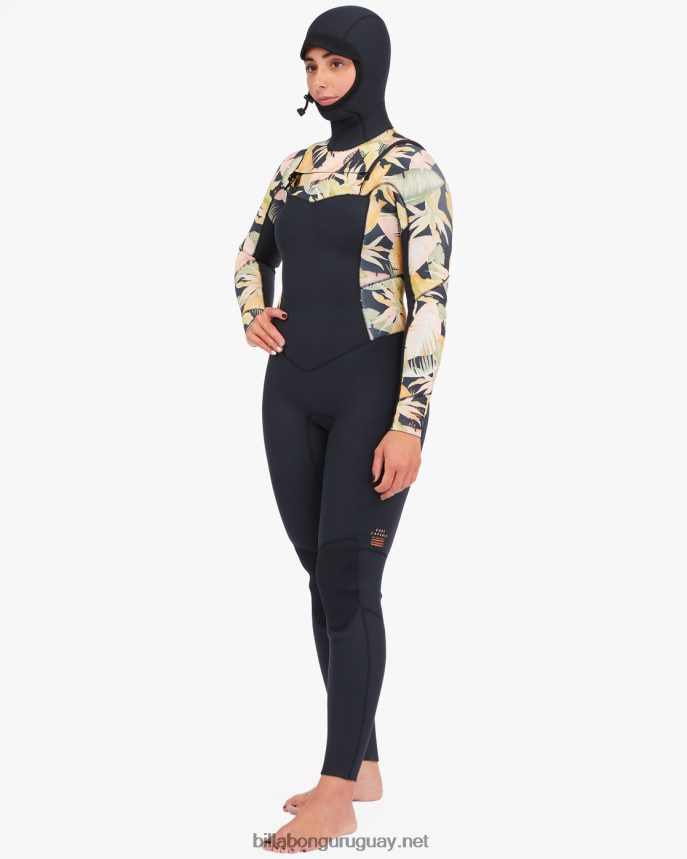 Traje de neopreno completo con capucha 4/3 salty dayz mujer noche de la selva DR68442593 Billabong