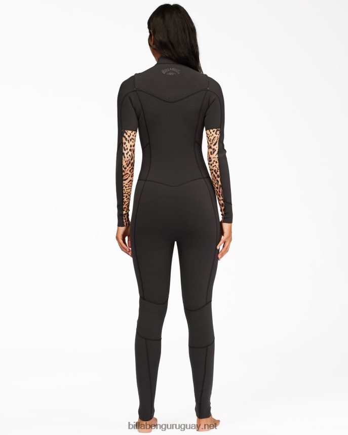 Traje de neopreno completo con cremallera en el pecho 3/2 salty dayz mujer animal DR68442596 Billabong