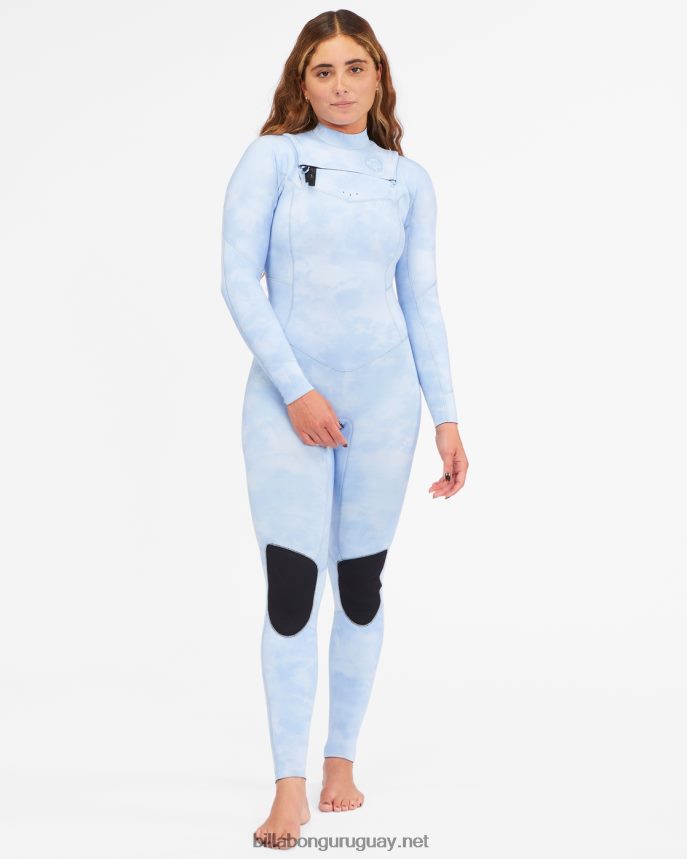 Traje de neopreno completo con cremallera en el pecho 3/2 salty dayz mujer lavado de olas DR68442594 Billabong