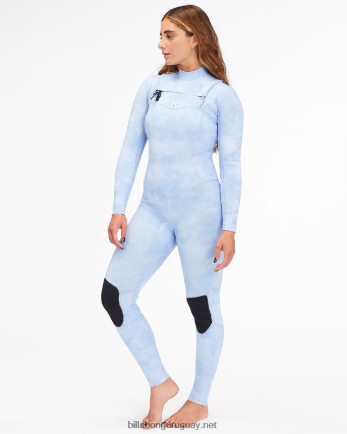 Traje de neopreno completo con cremallera en el pecho 3/2 salty dayz mujer lavado de olas DR68442594 Billabong