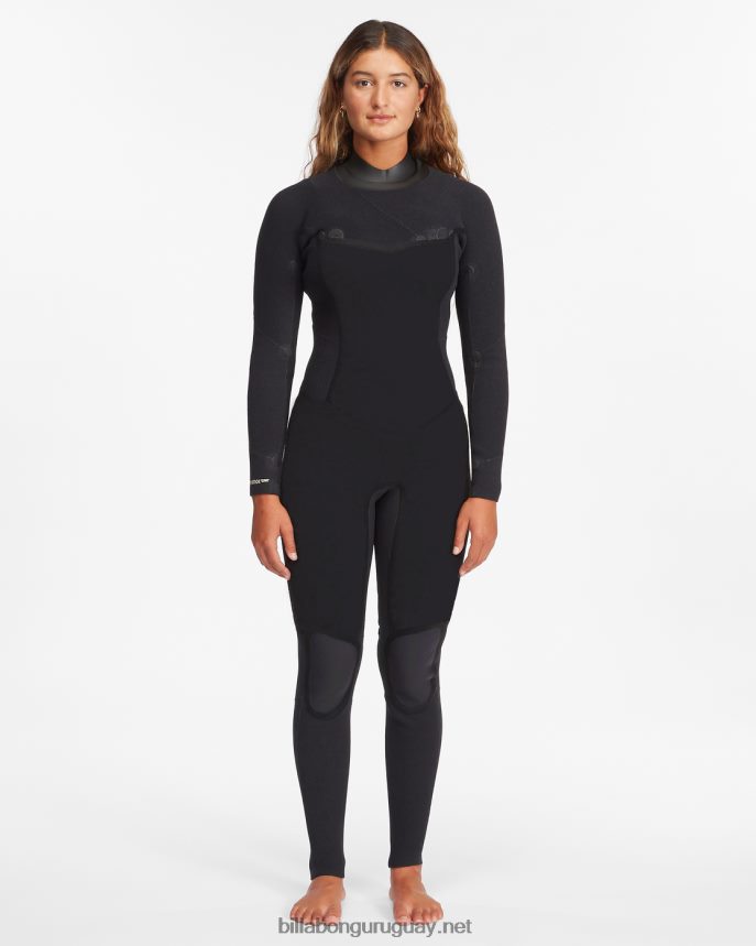 Traje de neopreno completo con cremallera en el pecho 3/2 salty dayz mujer lavado de olas DR68442594 Billabong