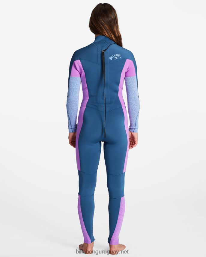 Traje de neopreno completo con cremallera trasera 3/2 Synergy mujer mar profundo DR68442582 Billabong