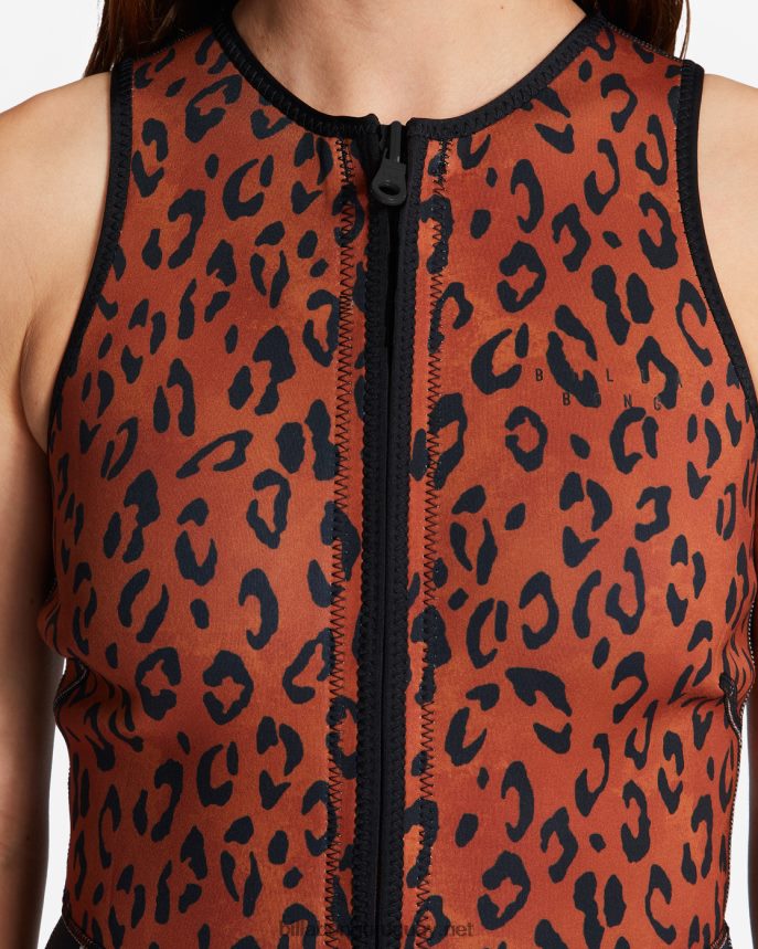 Traje de primavera 1/1 sol sistah shorty mujer manchado DR68441713 Billabong