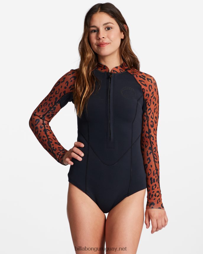 Traje de primavera de manga larga 2/2 salty dayz mujer manchado DR68442585 Billabong