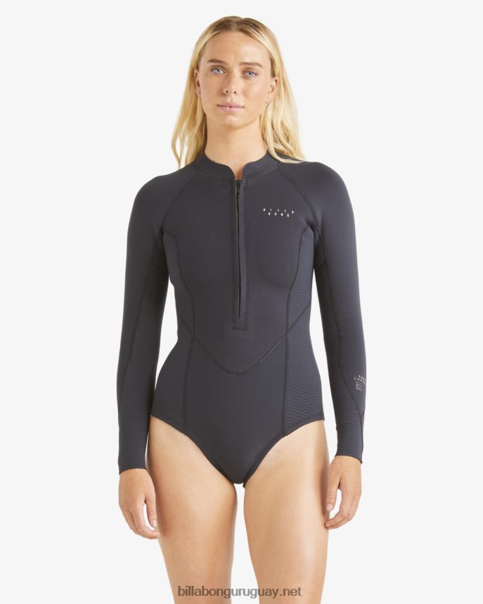 Traje de primavera de manga larga 2/2 salty dayz mujer negro DR68442574 Billabong