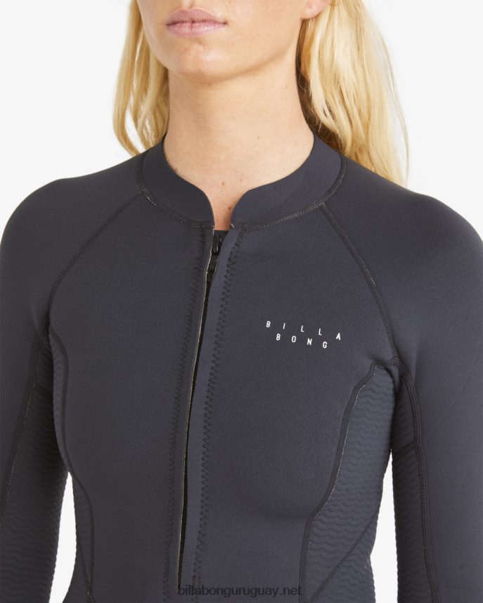 Traje de primavera de manga larga 2/2 salty dayz mujer negro DR68442574 Billabong