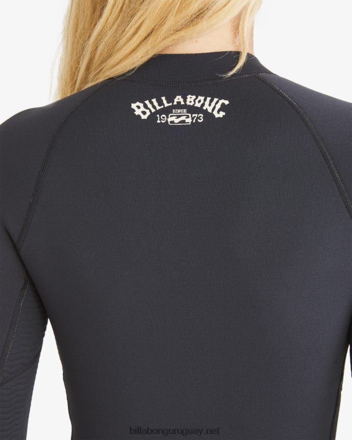 Traje de primavera de manga larga 2/2 salty dayz mujer negro DR68442574 Billabong