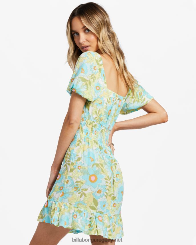 algo bonito mini vestido mujer ojos del océano DR68441806 Billabong