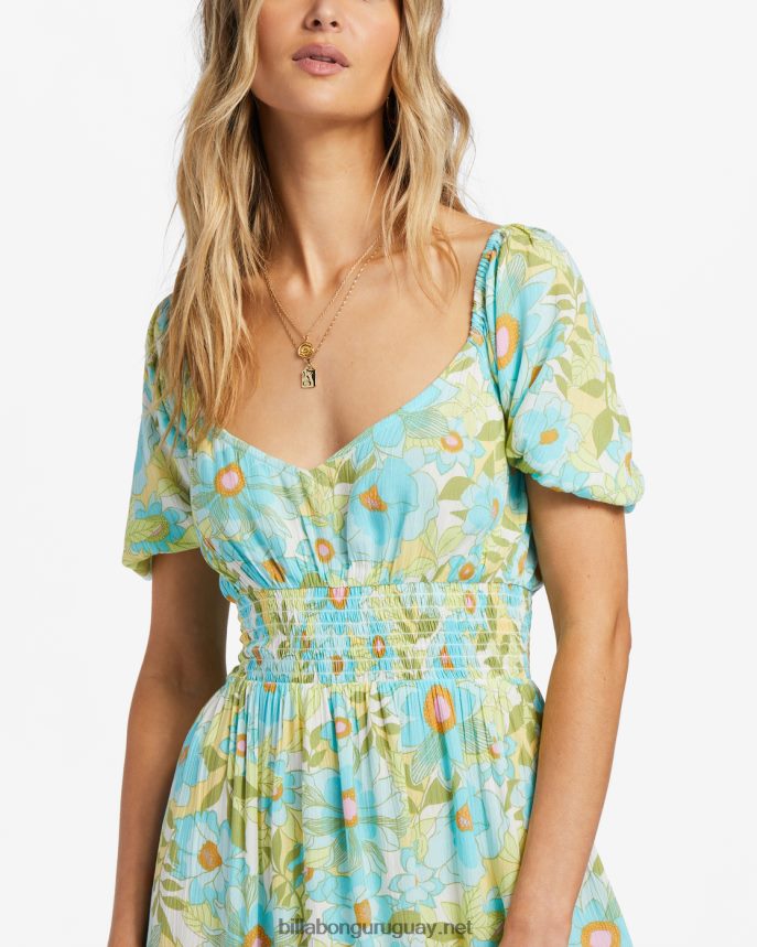 algo bonito mini vestido mujer ojos del océano DR68441806 Billabong