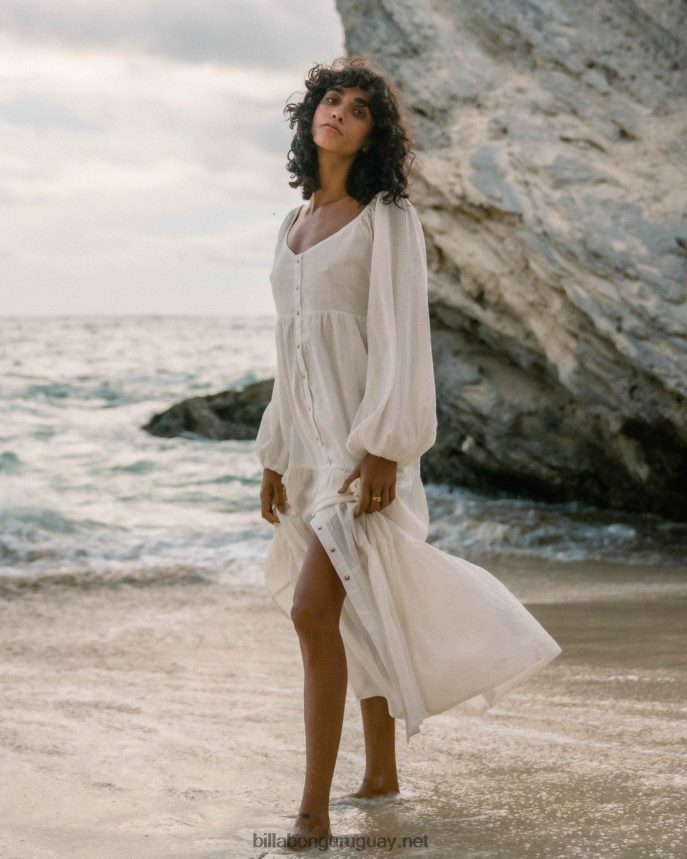 maxi vestido de cielo estrellado mujer cristal de sal DR68442104 Billabong