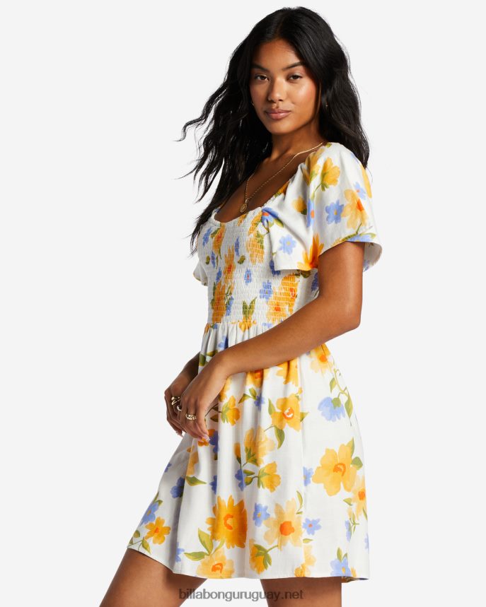 mini vestido de lado dulce mujer cristal de sal DR68442082 Billabong