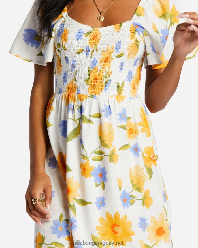 mini vestido de lado dulce mujer cristal de sal DR68442082 Billabong