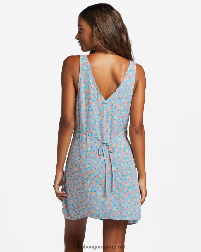 siente el mini vestido de amor mujer cielo de verano DR68441773 Billabong