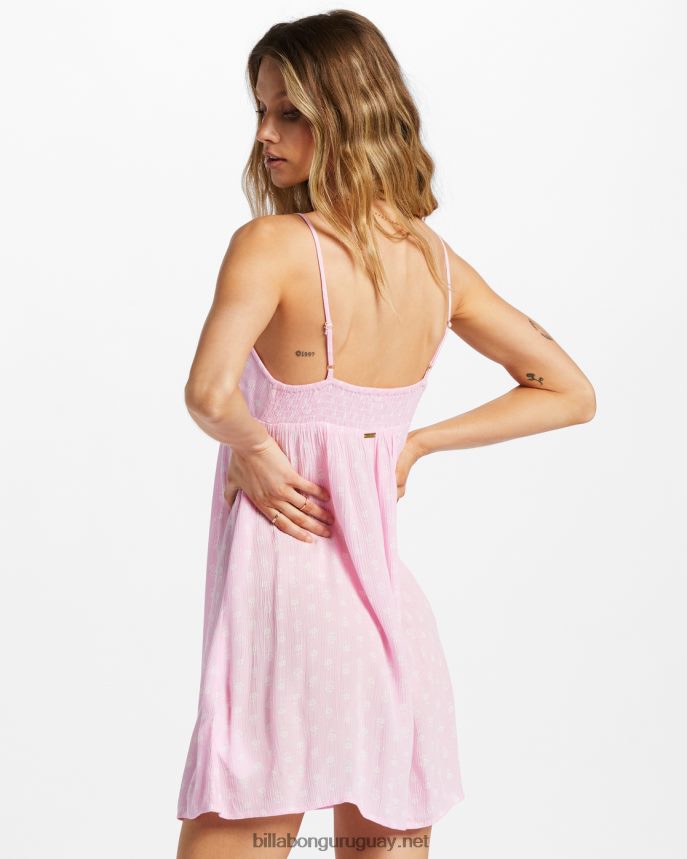 solo agrega un mini vestido de sol mujer senderos rosas DR68441894 Billabong