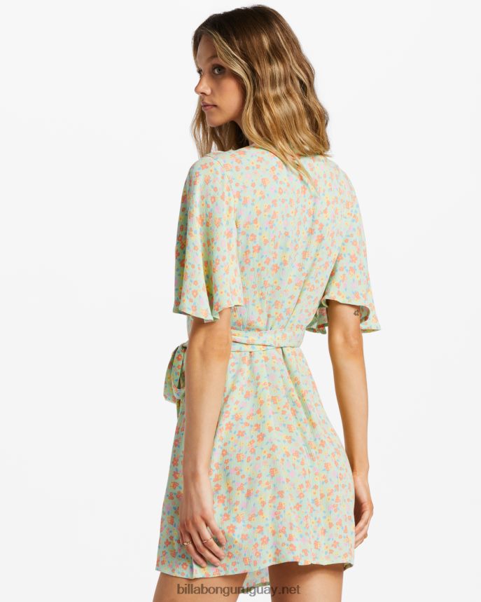 todo para ti mini vestido mujer menta verde DR68441881 Billabong