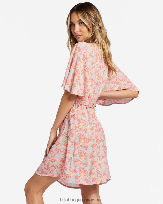 todo para ti mini vestido mujer suave y melocotón DR68441814 Billabong
