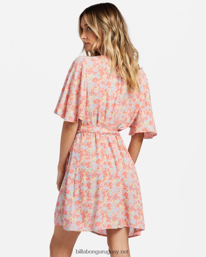 todo para ti mini vestido mujer suave y melocotón DR68441814 Billabong