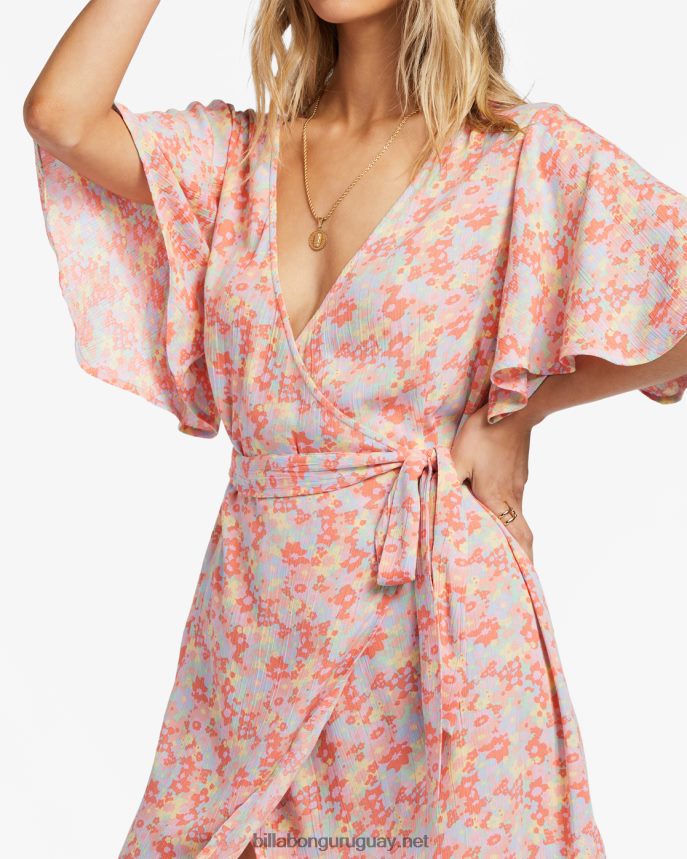 todo para ti mini vestido mujer suave y melocotón DR68441814 Billabong
